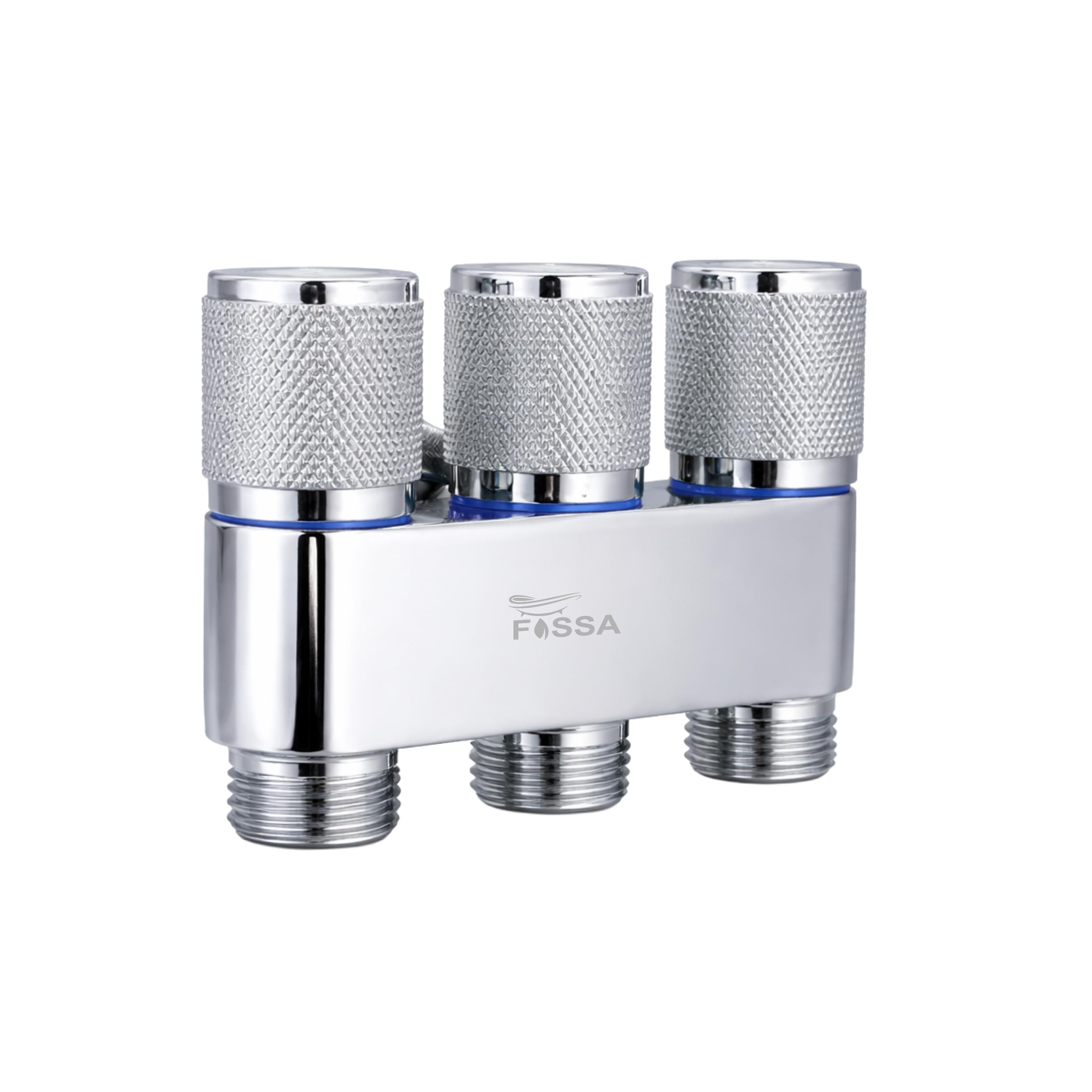 3 Way Galaxy Silver Laundry Faucet Stainless Steel Angle Valve Without Nozzle-0