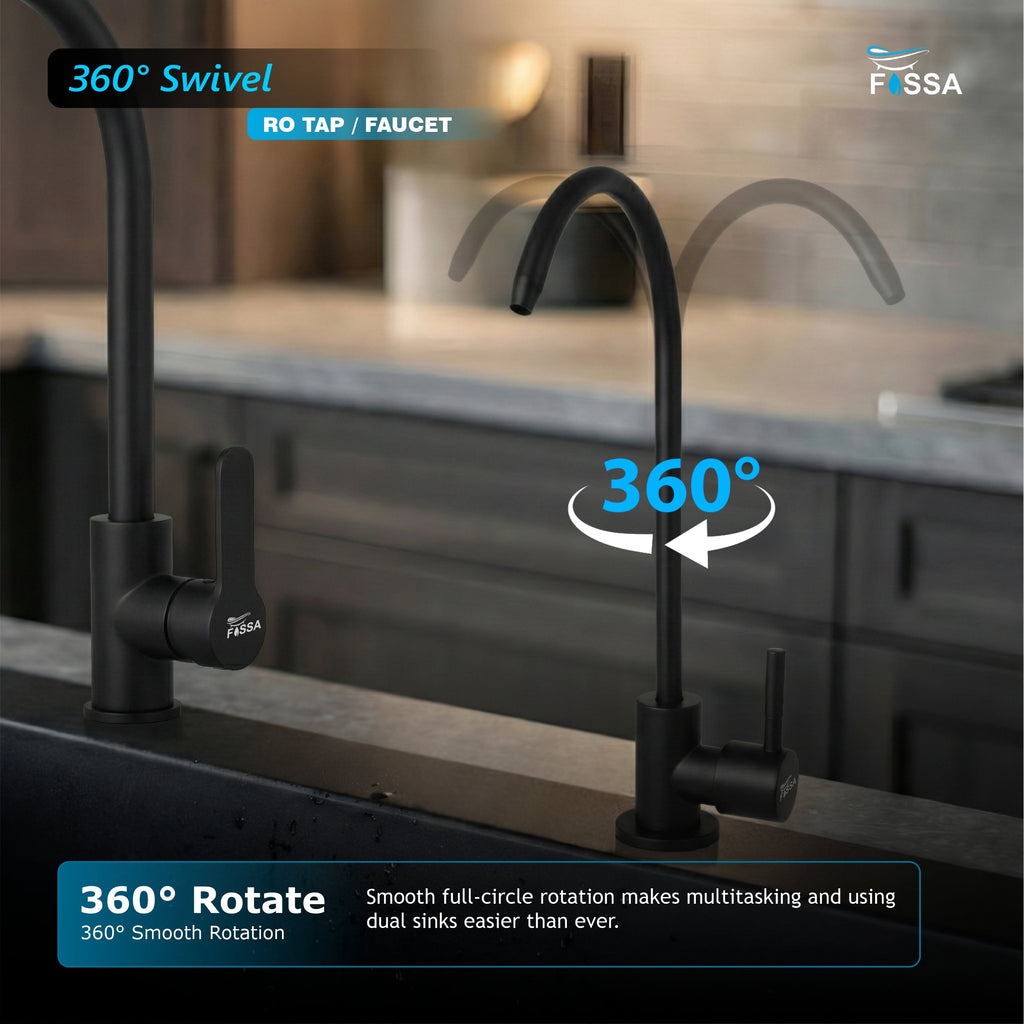 RO Tap/Faucet Premium Stainless Steel Black-3