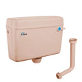 Fossa Flushing Cistern (9 Ltr) Capacity Side Handle Flush Tank ivory