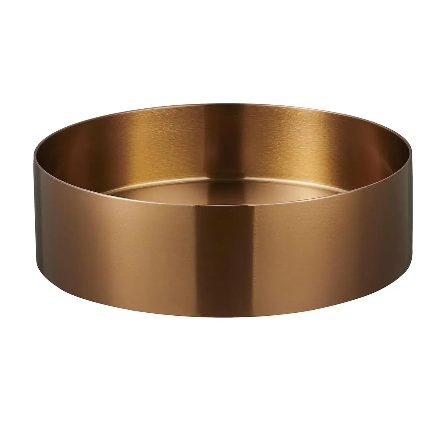 Wash Basin 304 15x15x4 Inch Rose Gold Stainless Steel Table Top For Bathroom-1