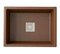 Quartz Kitchen Sink Single Bowl Brown (24×18x9 Inches) – 10-Year Warranty