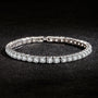 S925 Sterling Silver Zirconia Tennis Ball Bracelet-2