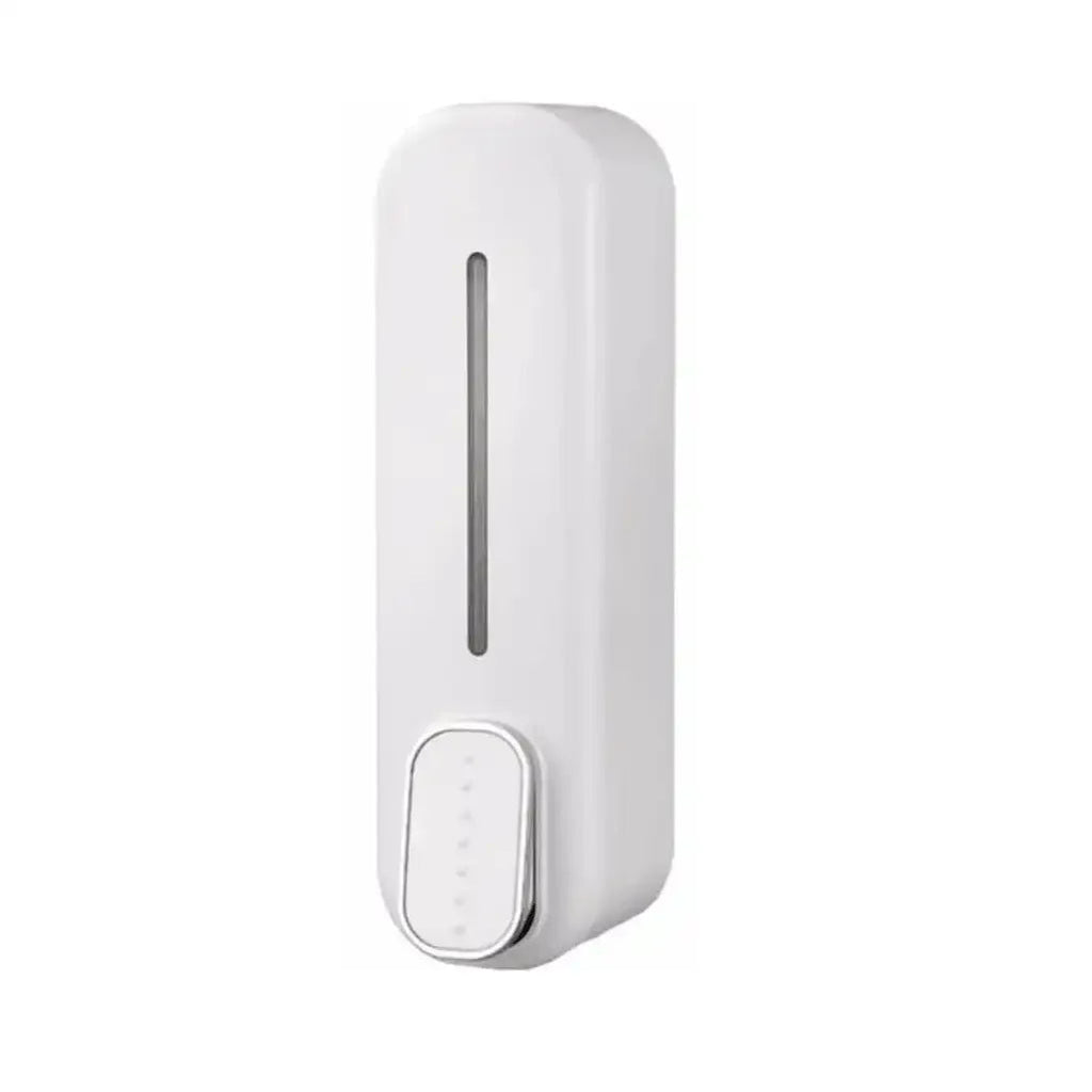 350 ml Wall Mounted White manual Soap Dispenser-0