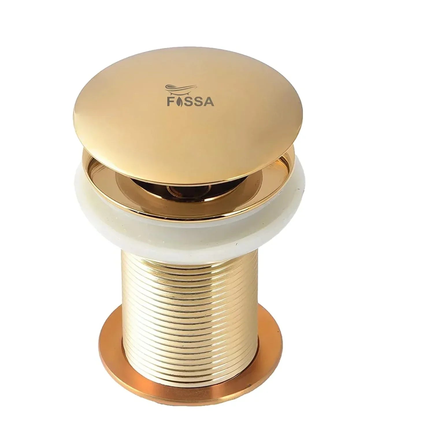 3 Inch Gold  Brass Pop Up Waste Coupling