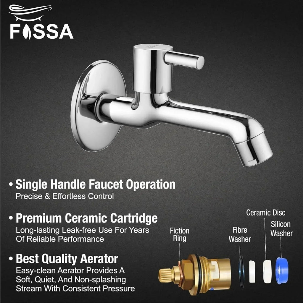 Orbit Brass Faucet Bib Cock Tap (Long Body)-1
