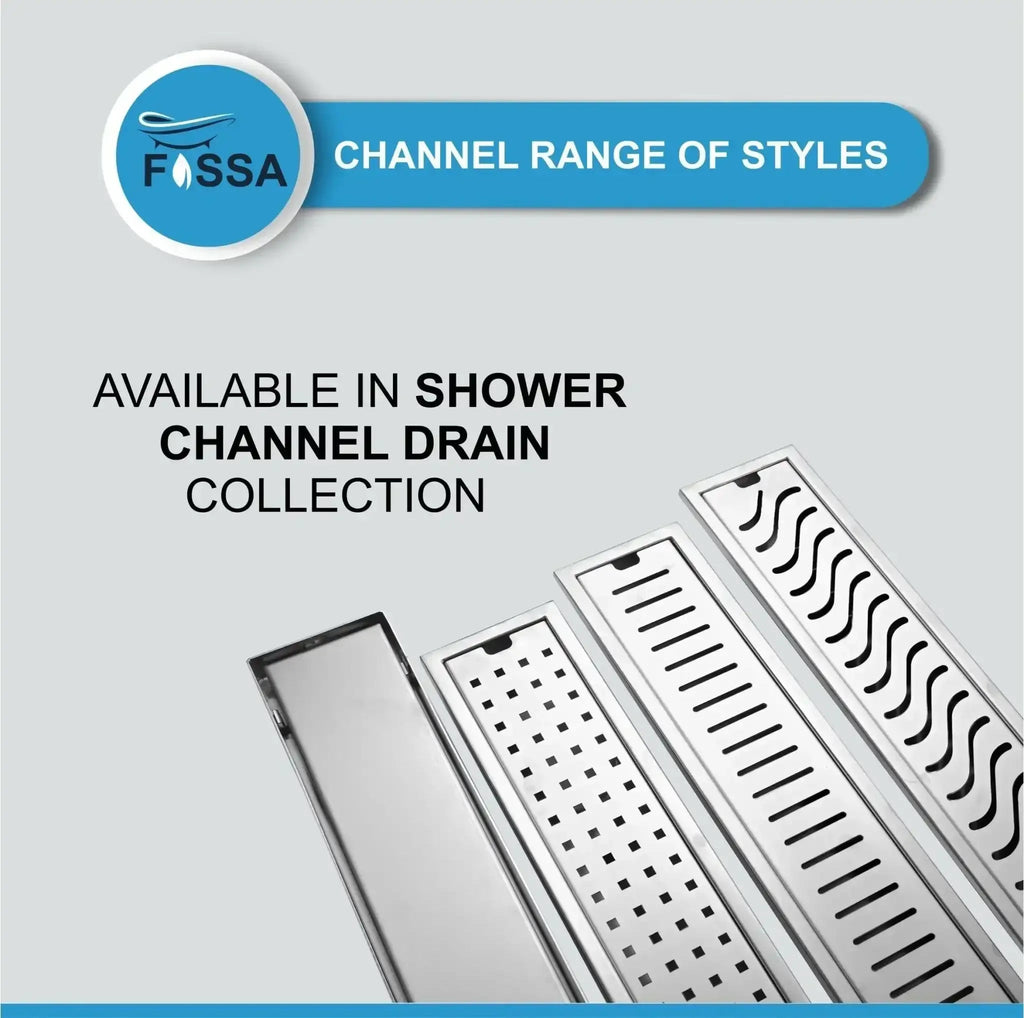 Linear (36 x 4 Inches) 304 Grade Brushed Shower Drain Channel  Floor Drain-3