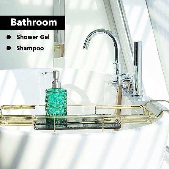 350ml Diamond White Glass Soap Dispenser Green