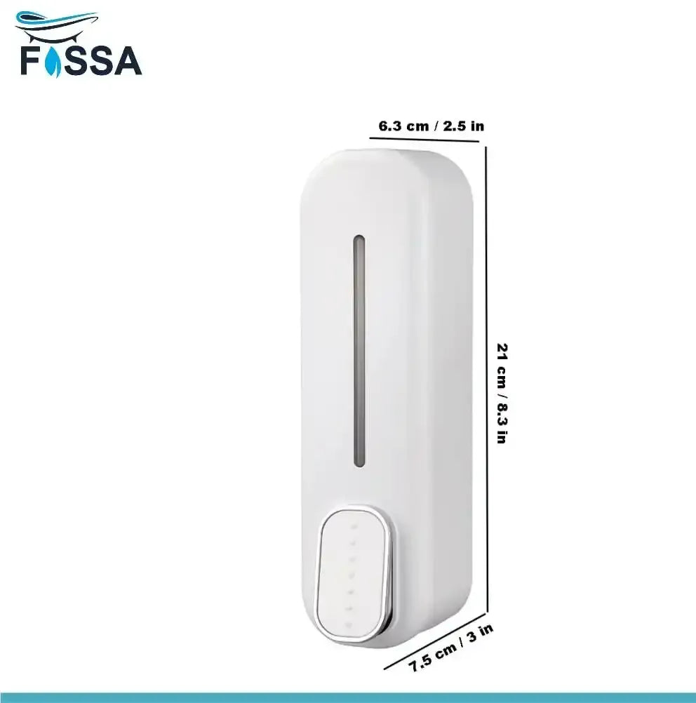 350 ml Wall Mounted White manual Soap Dispenser-1