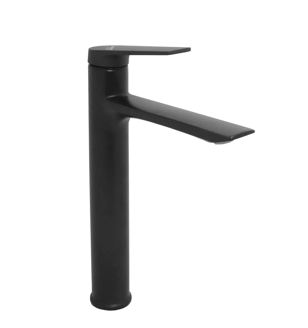 Opera Extended Body Brass Wash Basin Mixer Tap (Black)