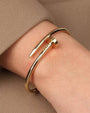 Elegant Nail Bracelet -Minimalist Screw Bangle Jewelry-4